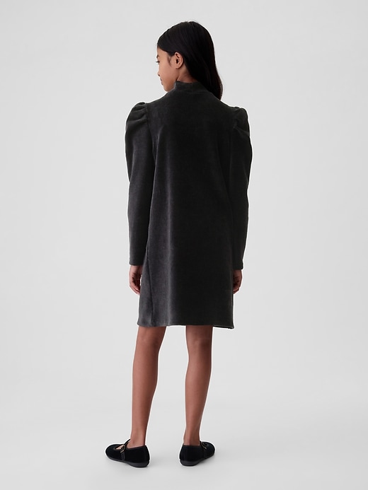 Image number 2 showing, Kids Puff-Sleeve Corduroy Dress