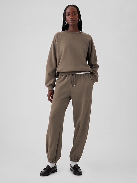 1 of 8 showing, with the color plymouth rock brown of product VintageSoft Baggy Sweatpants