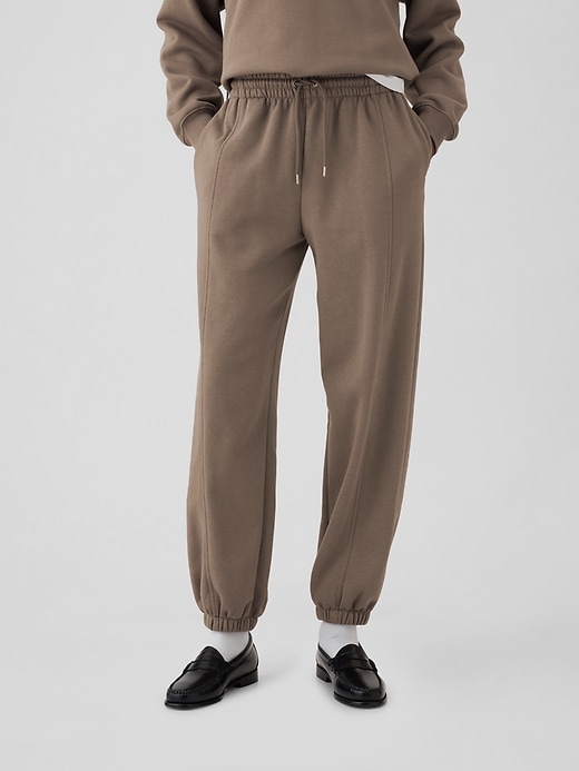 2 of 8 showing, with the color plymouth rock brown of product VintageSoft Baggy Sweatpants