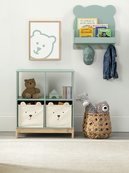 Image number 3 showing, babyGap Brannan Bear Wall Shelf with 4 Hooks