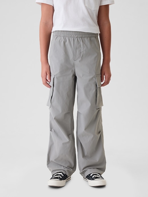 2 of 8 showing, with the color pilot grey of product Kids Loose Performance Cargo Pants