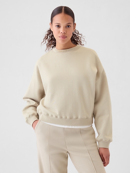 Image number 1 showing, VintageSoft Wedge Crewneck Sweatshirt