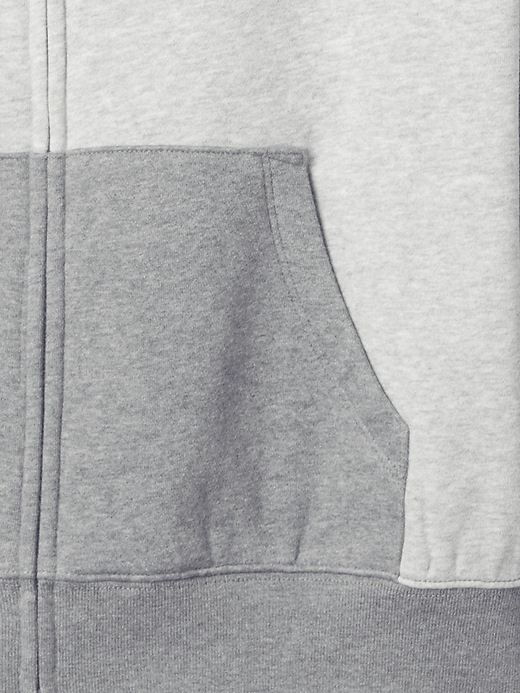 Image number 4 showing, Kids VintageSoft Colorblock Zip Hoodie