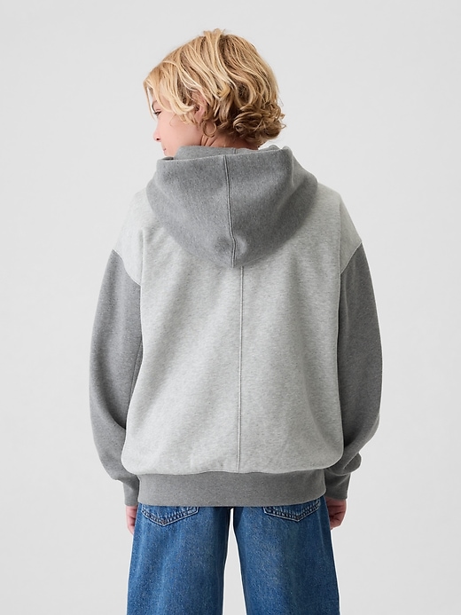 Image number 2 showing, Kids VintageSoft Colorblock Zip Hoodie
