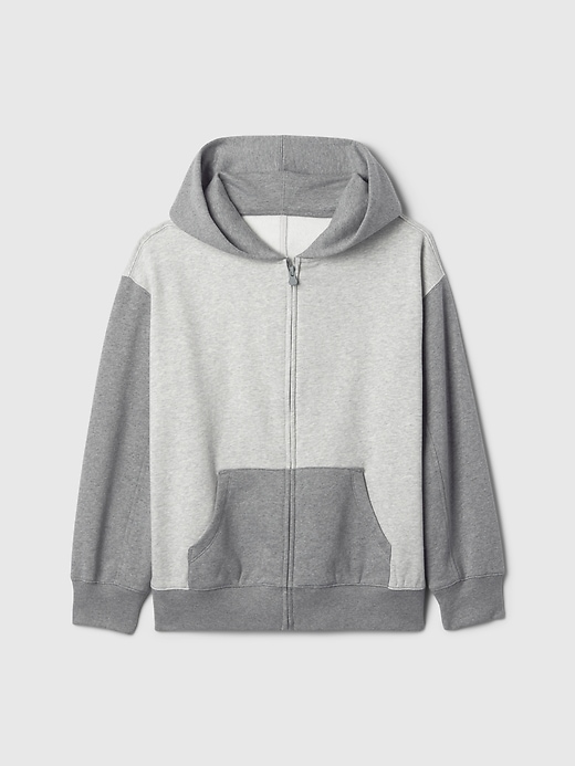 Image number 5 showing, Kids VintageSoft Colorblock Zip Hoodie