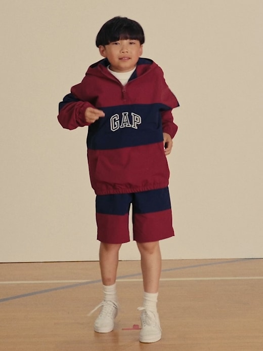 Image number 6 showing, Kids Recycled Logo Anorak Jacket