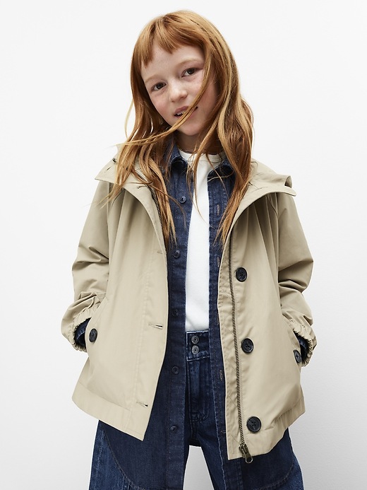 Kids Anorak Trench Coat Gap