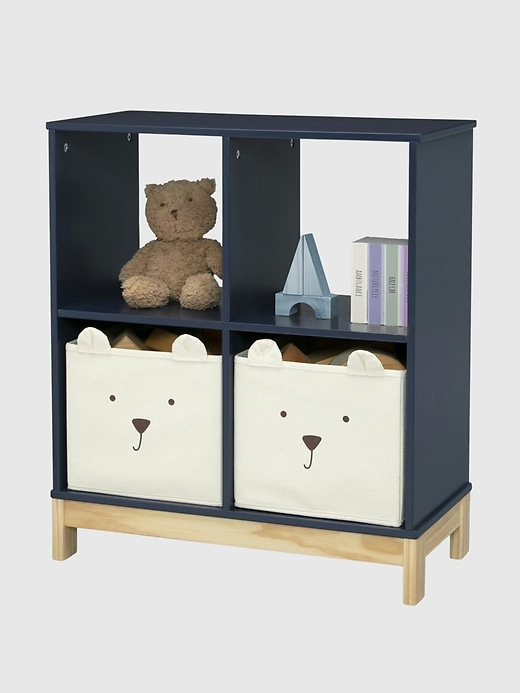 Image number 4 showing, babyGap Brannan Bear Bookcase with Bins