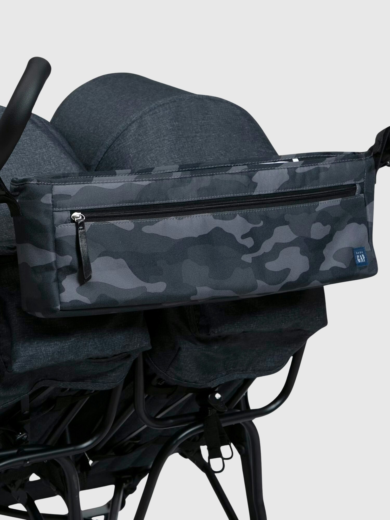 babyGap Classic Parent Organizer for Double Stroller - Black