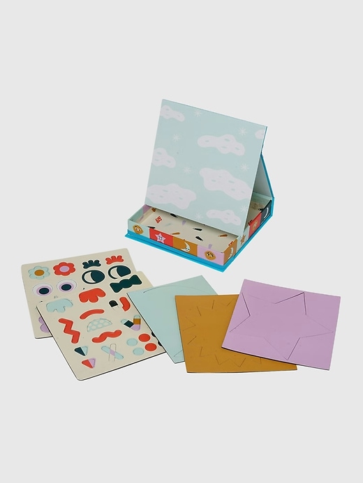 2 of 8 showing, with the color Multi of product On the Go Making Faces Travel Activity Toy