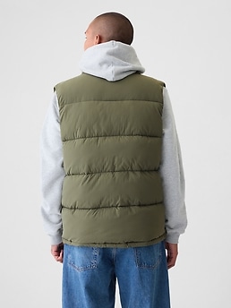 USED】90's OLD GAP TACTICAL NYLON VEST KHAKI |