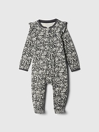 View large product image 1 of 1. Baby First Favorites Organic Cotton Footed One-Piece
