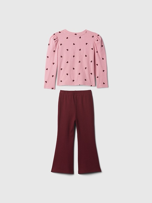 2 of 8 showing, with the color Elle pink of product Baby & Toddler Mix & Match Outfit Set