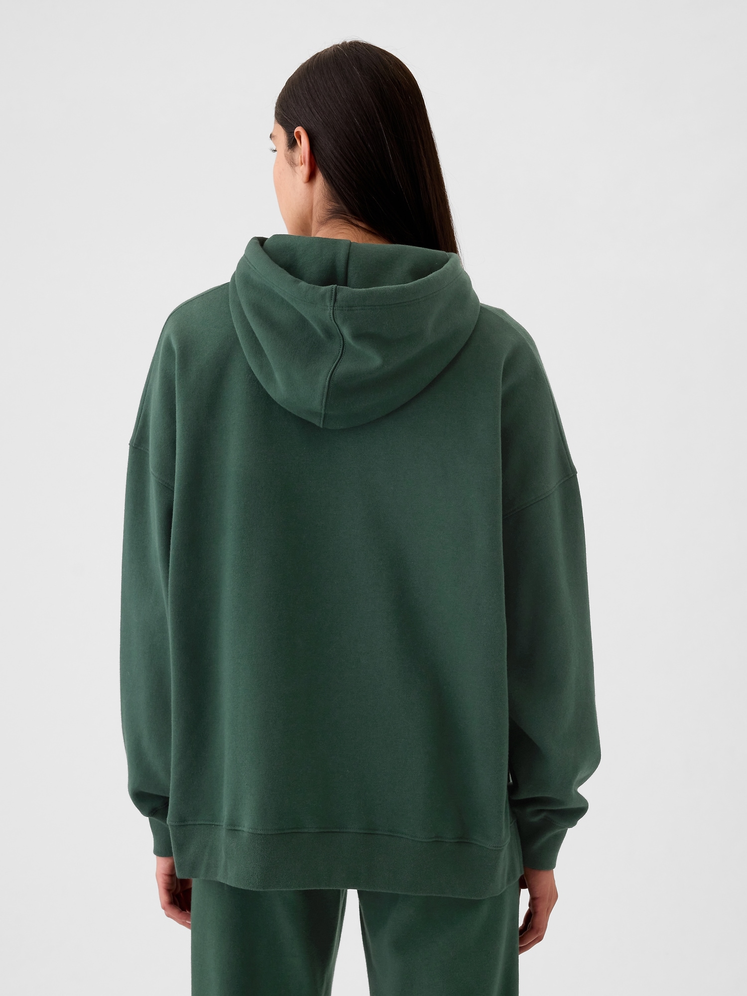 Vintage Soft Oversized Tunic Hoodie Gap