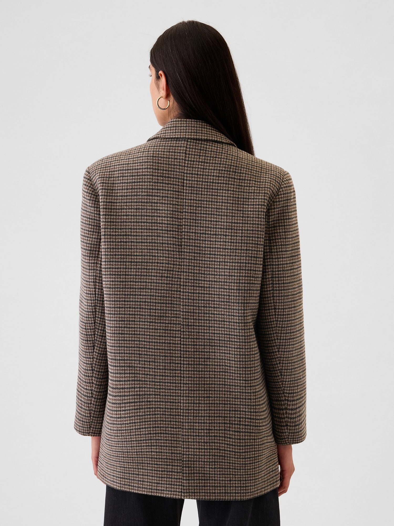 Gap houndstooth blazer 2025