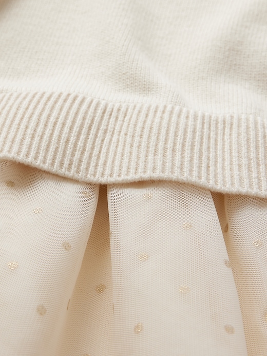 Image number 3 showing, Baby & Toddler 2-in-1 Sweater Tulle Dress