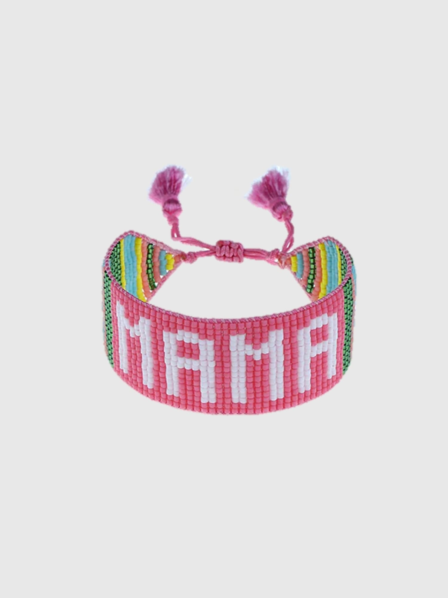 Розовый браслет Gap Hart Mama