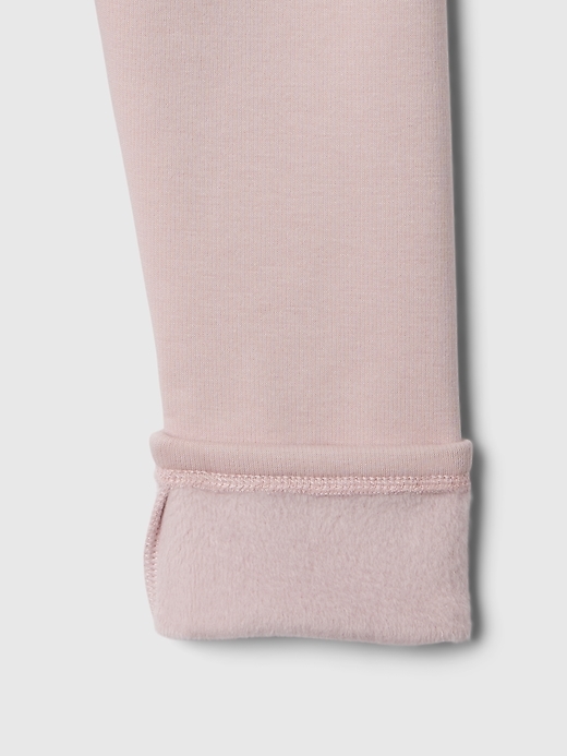 Image number 3 showing, Baby & Toddler Cozy Sherpa Leggings