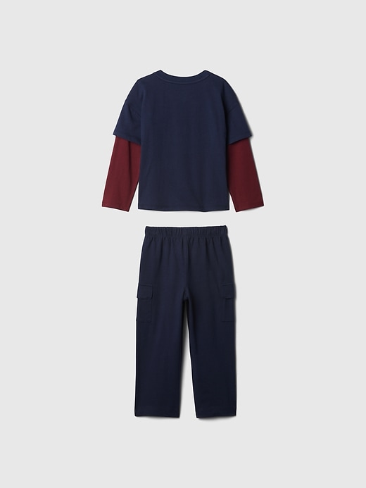 Image number 2 showing, Baby & Toddler Mix & Match Cargo Outfit Set
