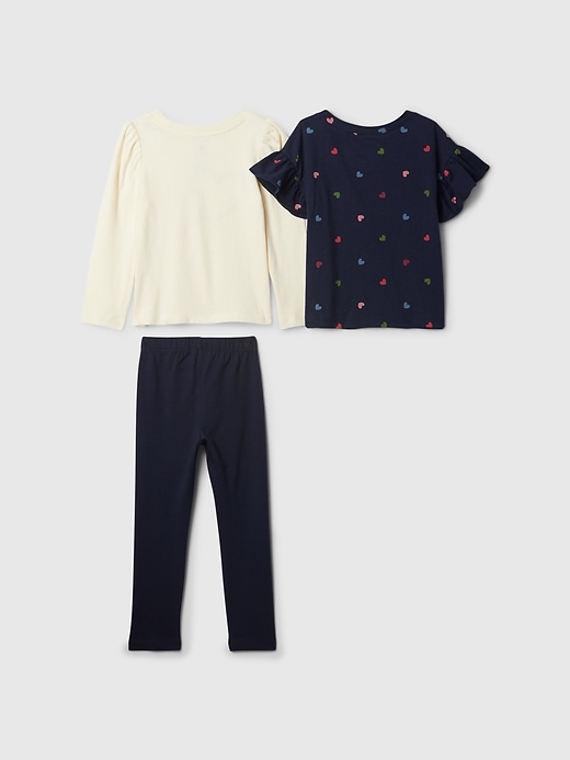 Image number 2 showing, Baby & Toddler Mix & Match Three-Piece Outfit Set