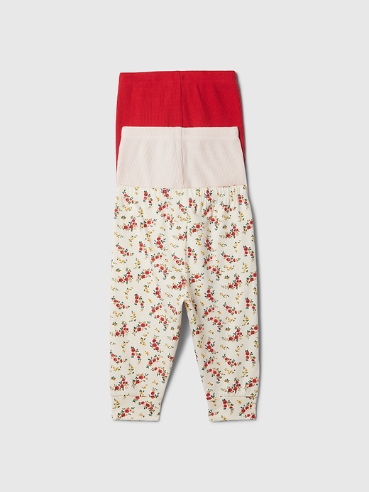 2 of 8 showing, with the color primitive pink of product Baby First Favorites Pull-On Pants (3-Pack)