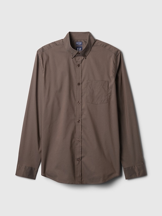 Image number 5 showing, All-Day Poplin Shirt in Classic Fit