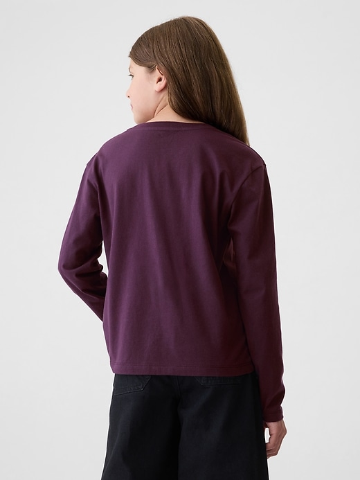 2 of 8 showing, with the color purple ray of product Kids Graphic T-Shirt