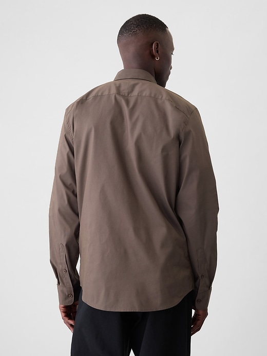 Image number 2 showing, All-Day Poplin Shirt in Classic Fit