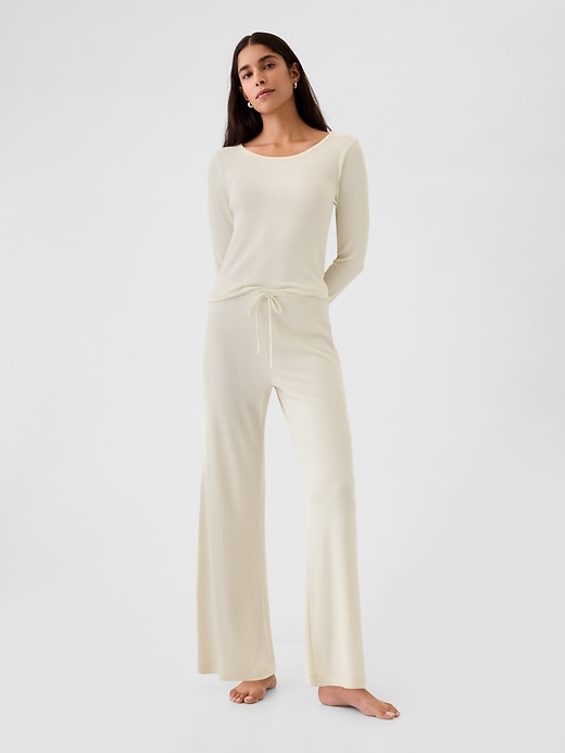 1 of 8 showing, with the color Chino beige of product Waffle PJ Pants
