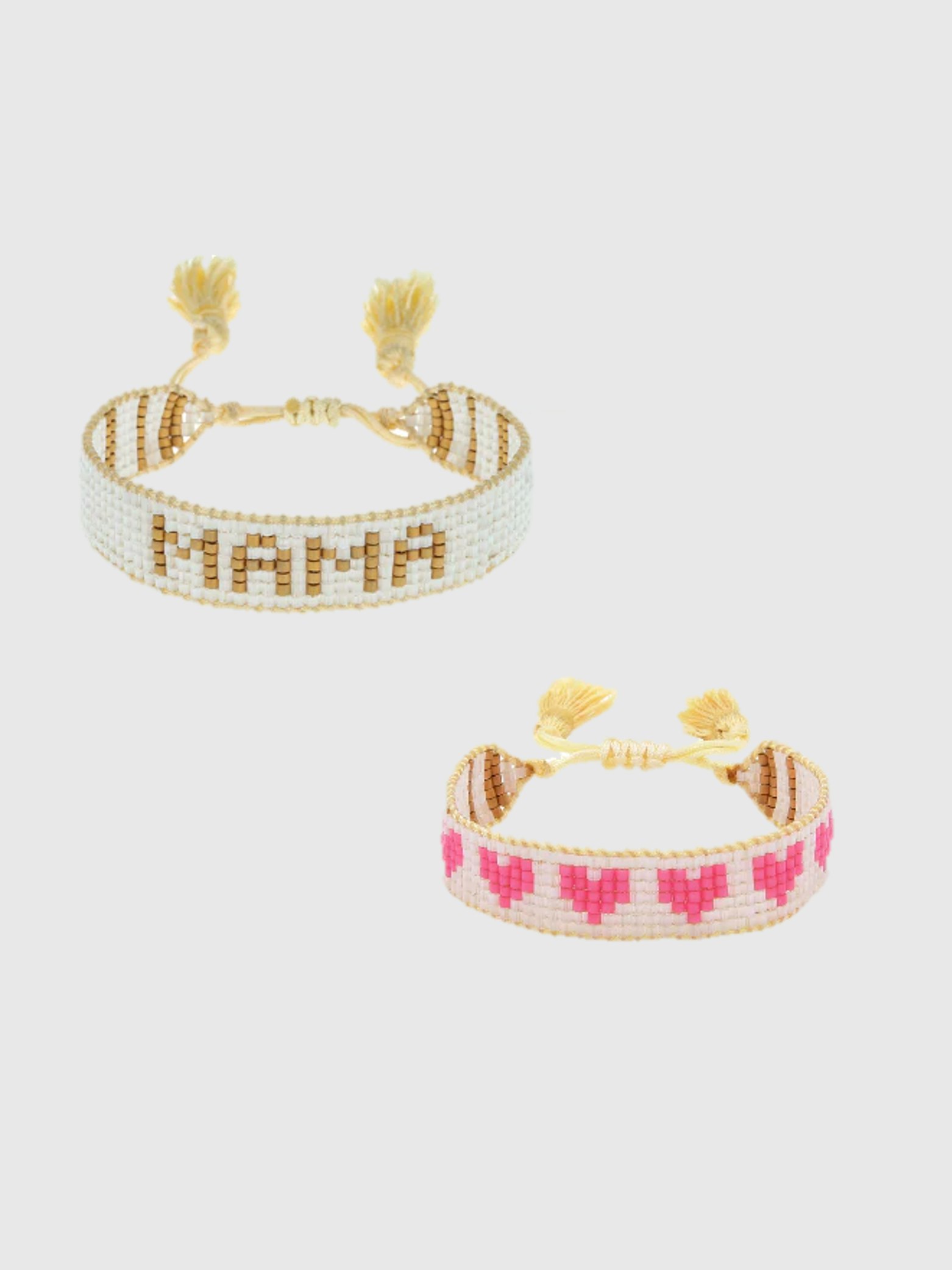 HART Mini and Me Rainbow Hearts Bracelet Set