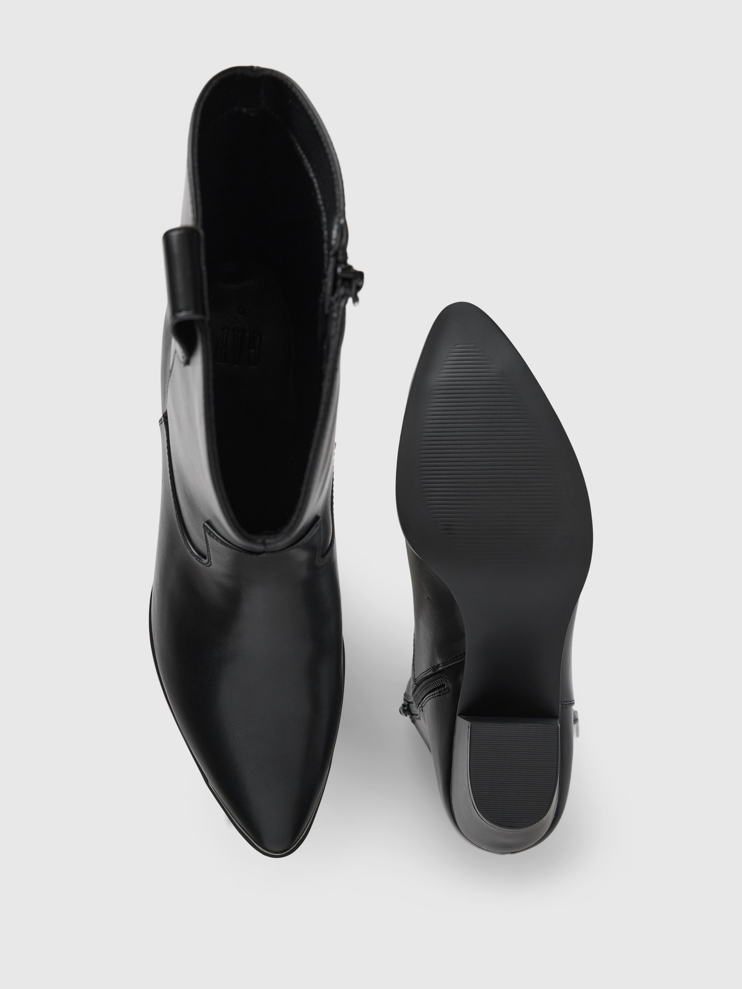 Женские ботинки Gap Vegan Leather Western, цвет: Насыщенный чёрный — фото 3