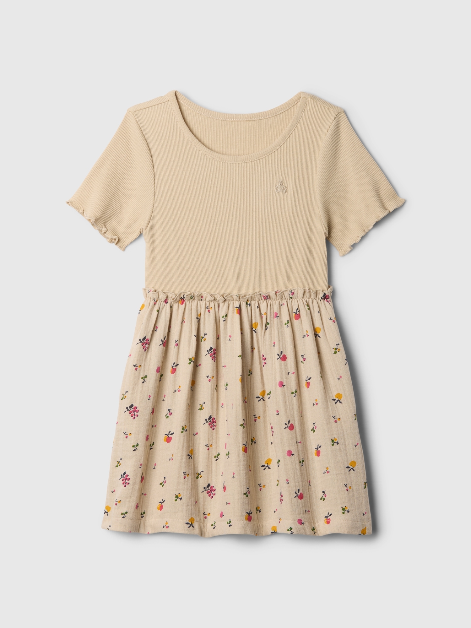 Baby & Toddler Mix & Match Gauze Dress - Bedrock Beige
