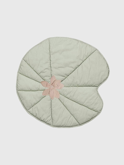 1 of 8 showing, with the color Green of product Lorena Canals Washable Water Lily Baby Play Mat