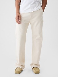 Double-Knee Railroad Striped Carpenter Jeans