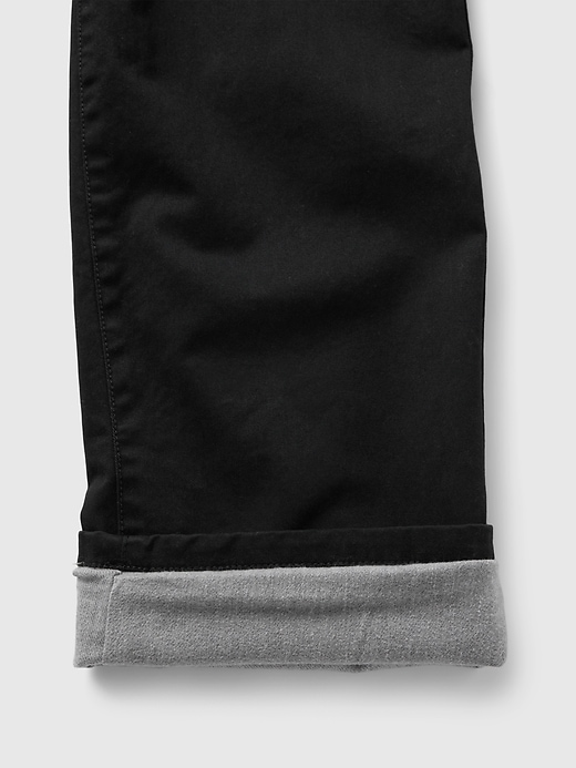 Image number 4 showing, Kids Lined Modern Loose Khakis