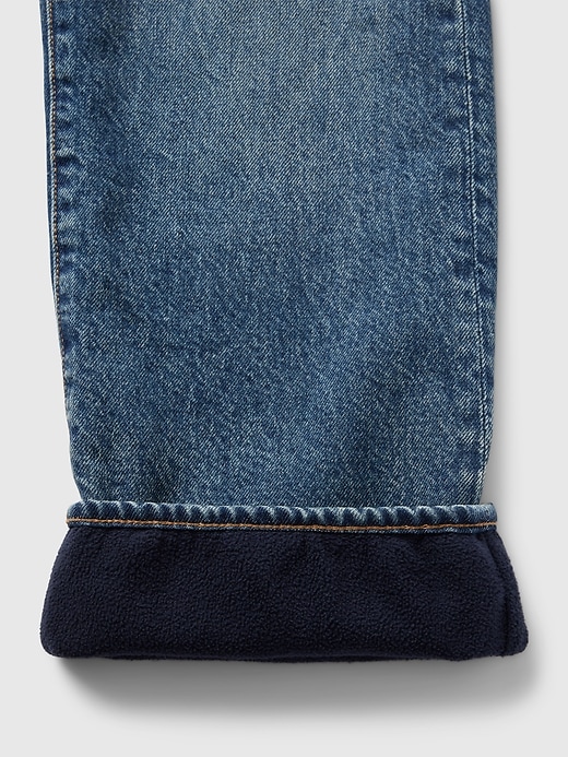 Image number 4 showing, Kids Lined '90s Loose Jeans