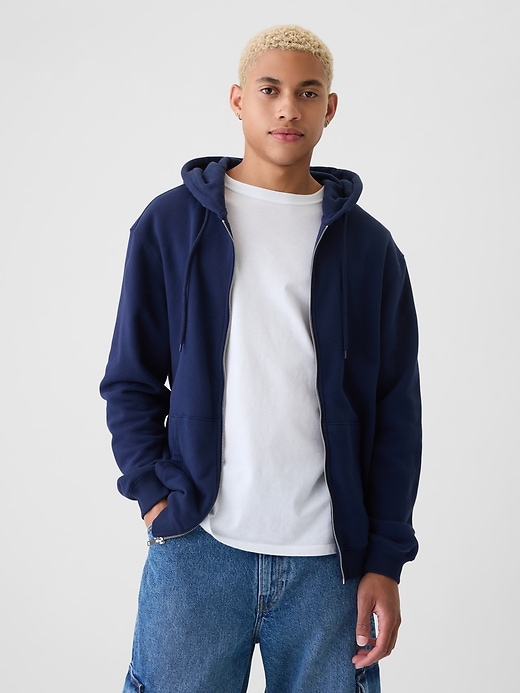Image number 1 showing, VintageSoft Full-Zip Hoodie