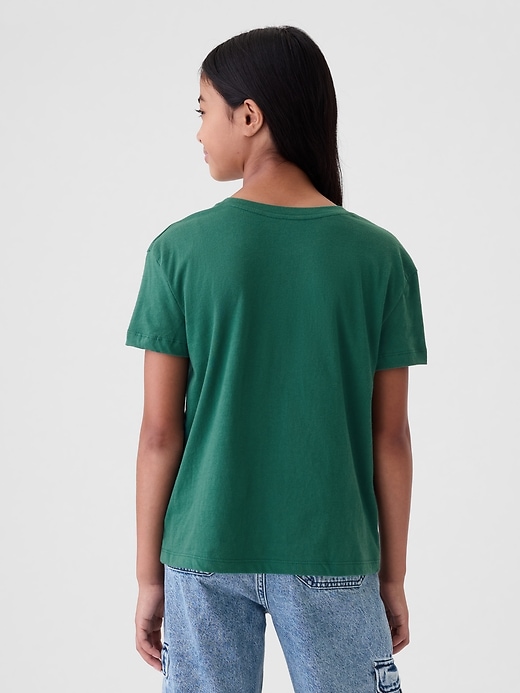 2 of 8 showing, with the color balsam tree green of product Kids Graphic T-Shirt