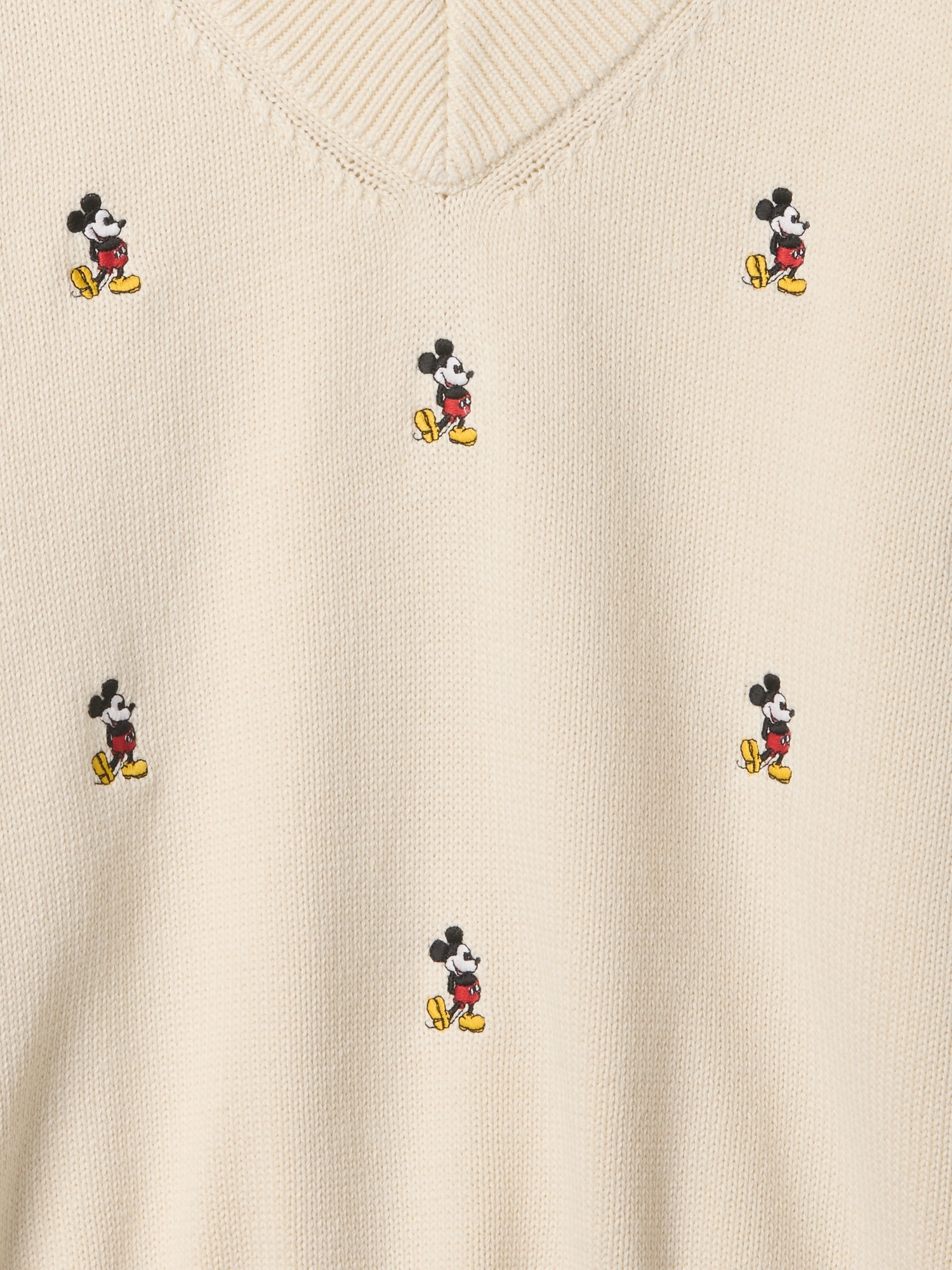 Gap Disney Mickey Mouse Embroidered Sweater Gap