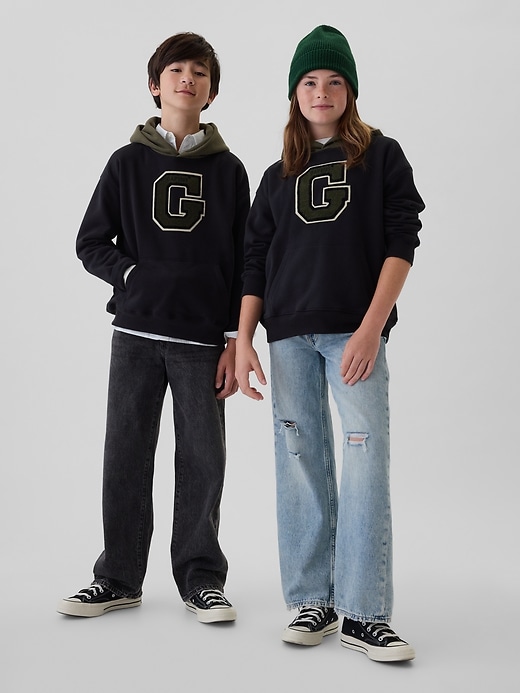 Image number 2 showing, Kids VintageSoft Varsity Hoodie
