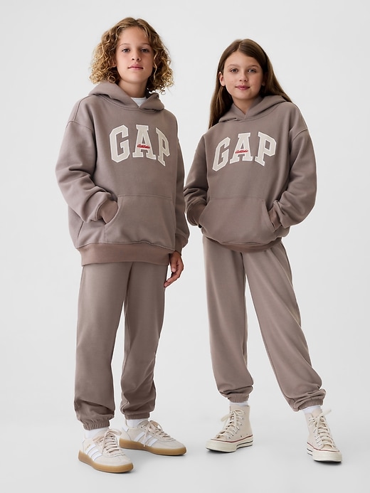 2 of 8 showing, with the color plymouth rock of product Kids Vintage Soft Joggers