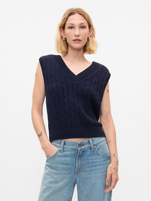 Gap sleeveless sweater 2025
