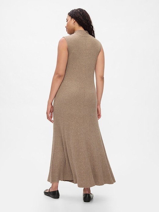 cashsoft rib mockneck maxi sweater dress CashSoft Rib Mockneck Maxi Sweater Dress