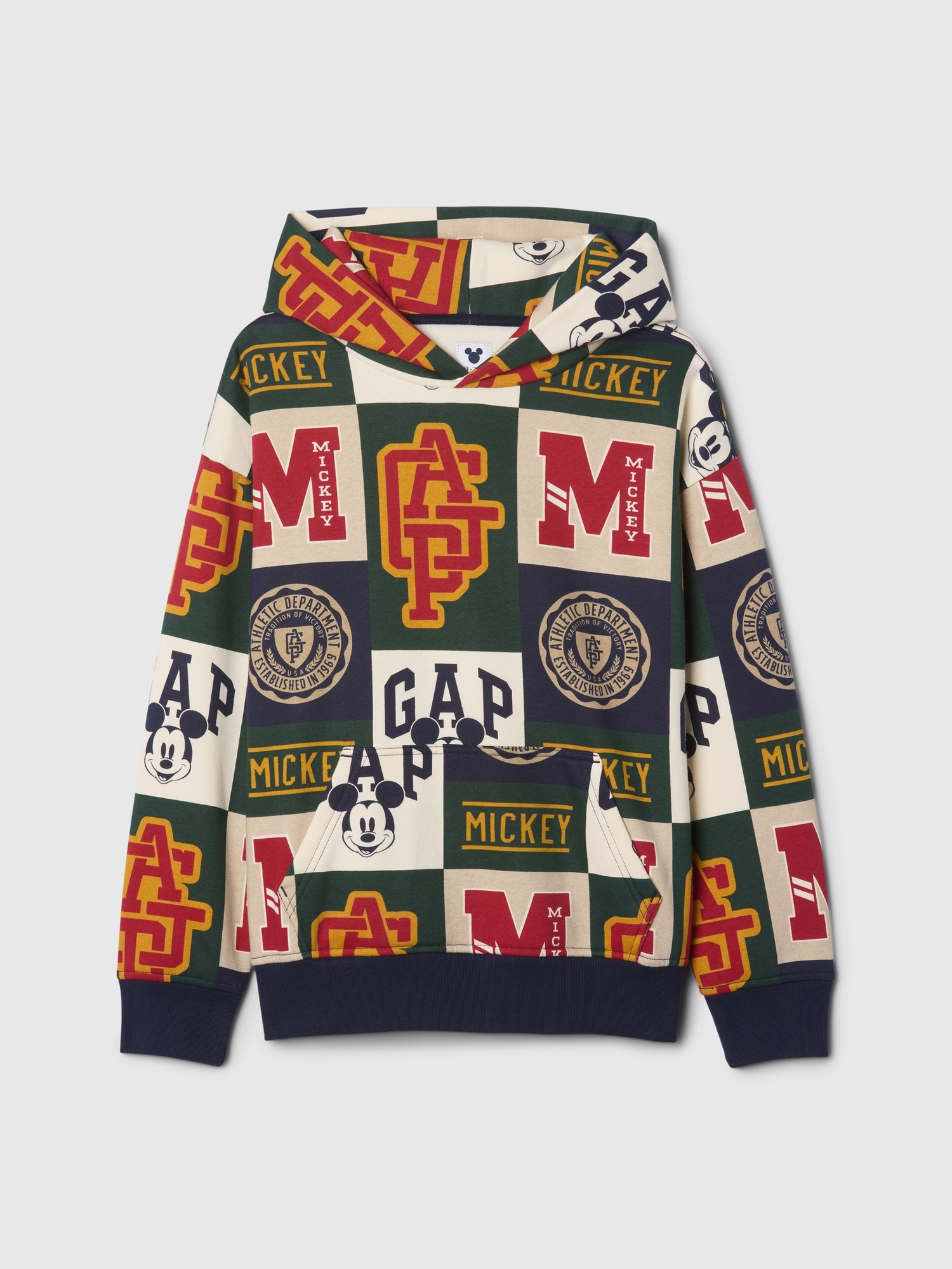 Gap Disney Kids Vintage Soft Mickey Mouse Logo Hoodie Gap