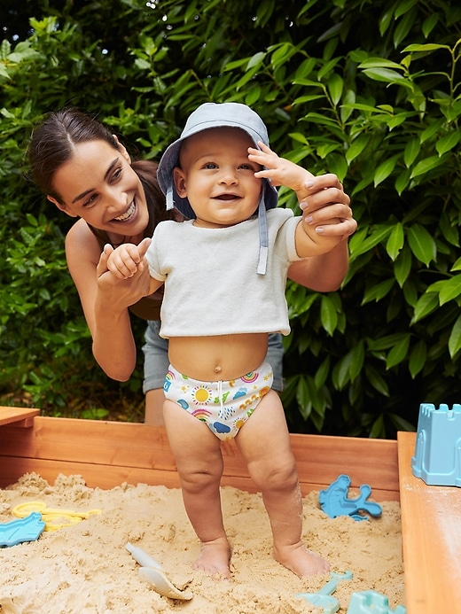 Image number 4 showing, Charlie Banana Reusable Swim Diaper with Snaps UPF50