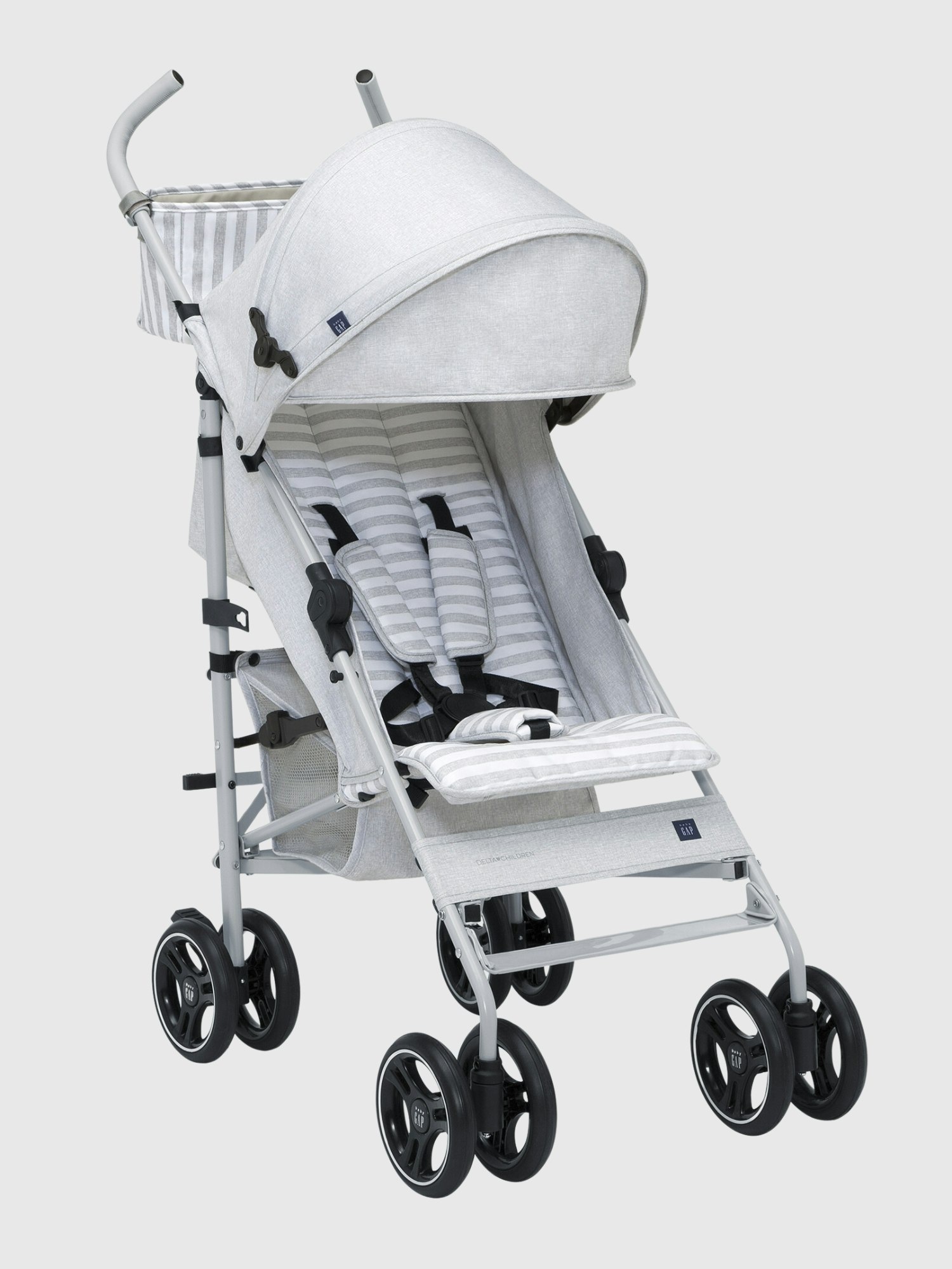 Прогулочная коляска babyGap Classic, цвет: Серый