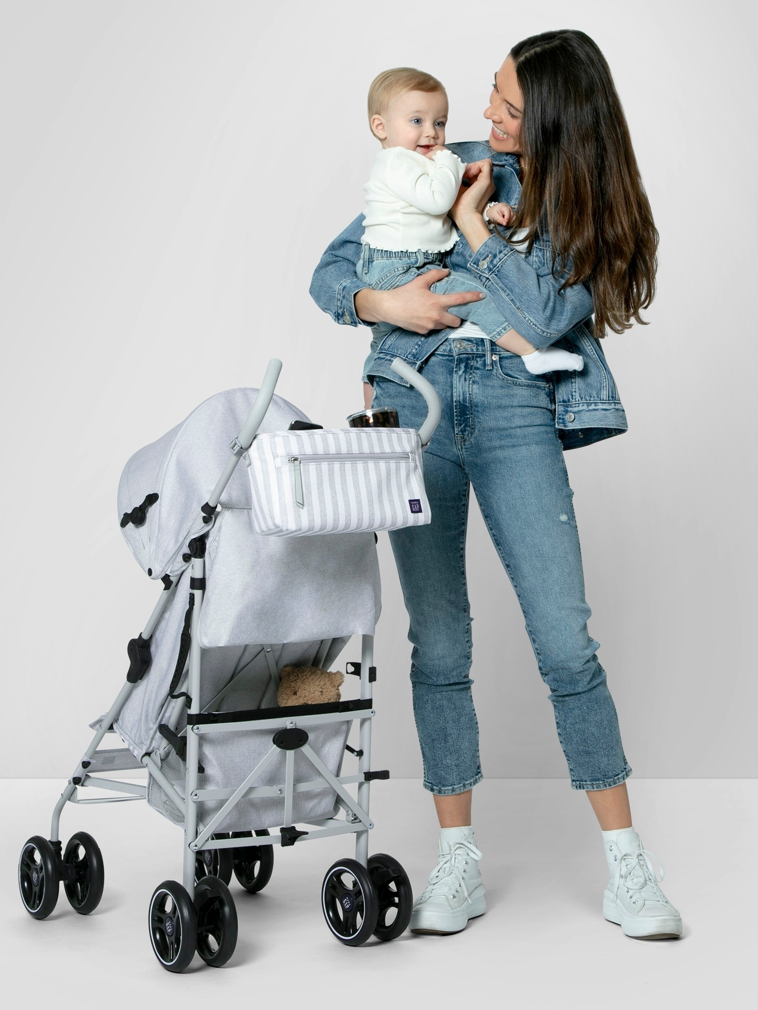 Прогулочная коляска babyGap Classic, цвет: Серый — фото 4