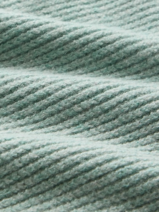 2 of 8 showing, with the color BLUE HEATHER of product CashSoft Rib Scarf