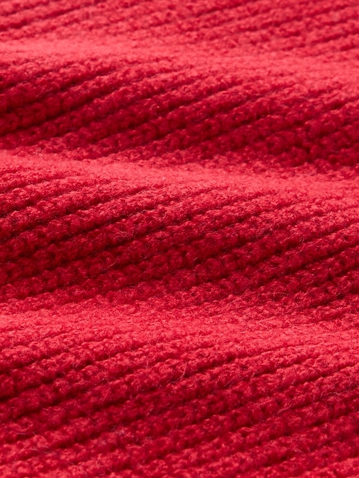 2 of 8 showing, with the color MODERN RED of product CashSoft Rib Scarf