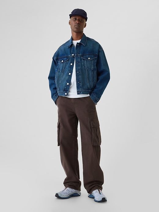 Image number 1 showing, '90s Loose Cargo Jeans
